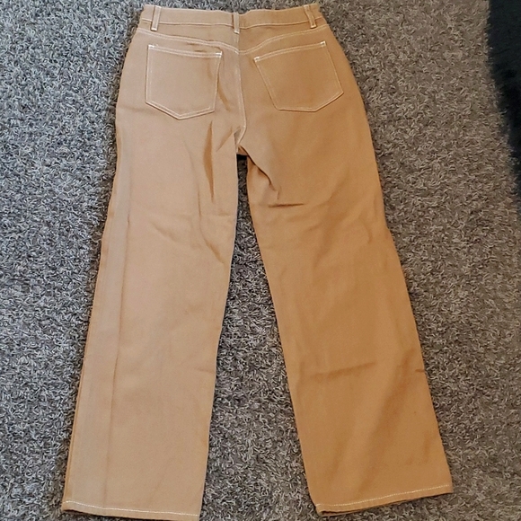 Astrology Pattern Brown Jeans - Picture 2 of 4